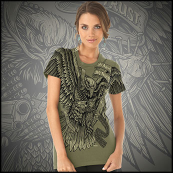 �������� ������� 7.62 Design - In Arms We Trust Light - Olive