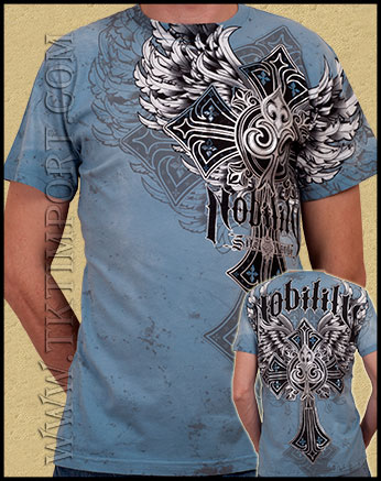 �������� - Nobility by Xzavier - Winged Cross - Blue Potassium Wash
