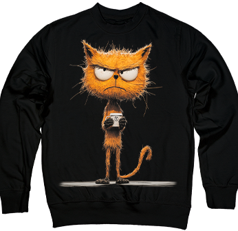 Розпатланий Кіт з Кавою