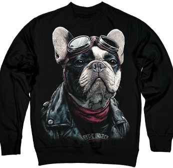 Бульдог-байкер