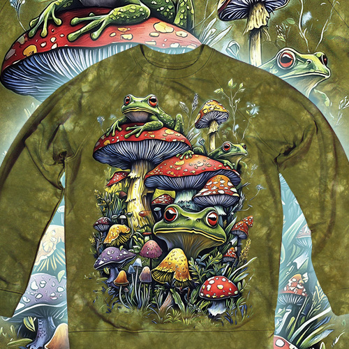 Жаби Серед Грибів