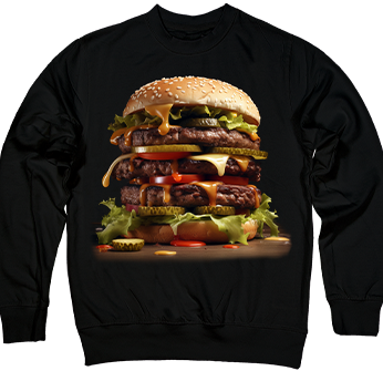Burger in Black