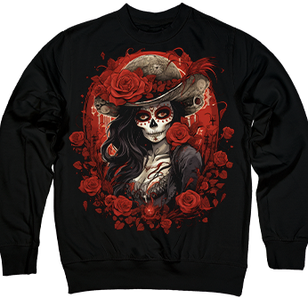 Day of the Dead in Black