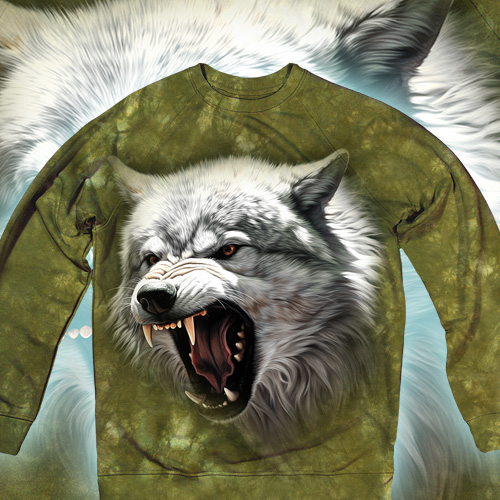 White Wolf Roaring - Вовк
