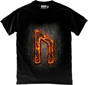 Уруз — вогняна руна сили та витривалості